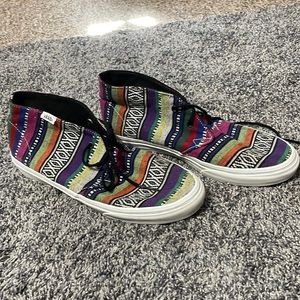 Canvas vans. Like new condition, very little visible wear.